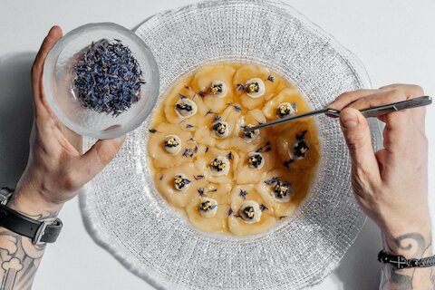 Peach: средиземноморский ресторан в Большом Саввинском переулке