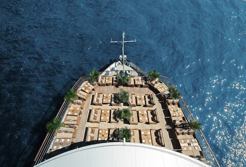 «Ласточка»: двухпалубный ресторан на Лужнецкой набережной