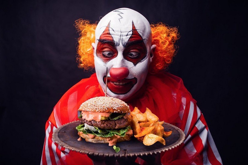 Bad Clown Burgers: ресторан-бургерная в центре города