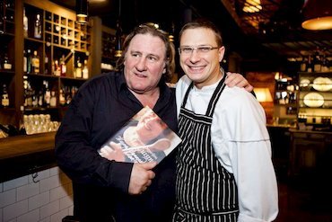 Ужин с Жераром Депардье в Barbaresco