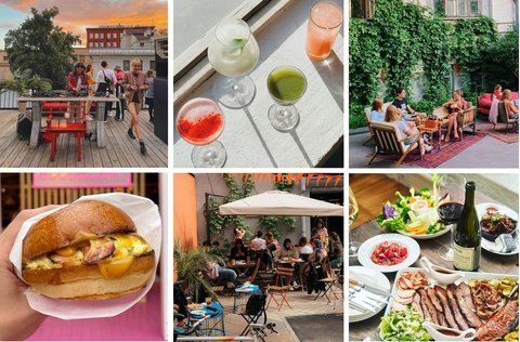 11 уютных террас в московских дворах