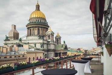 Открытие террасы в Renaissance Baltic Hotel