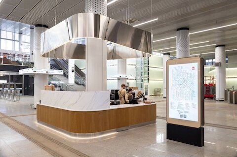 Первое кафе в метро Москвы: Restoclub Тренды