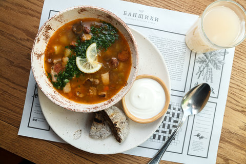 «Банщики»: правильная русская кухня без лубка