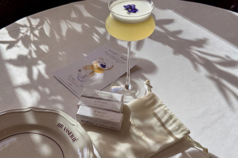 В Brasserie by Academia придумали коктейль, который можно не только выпить, но и примерить