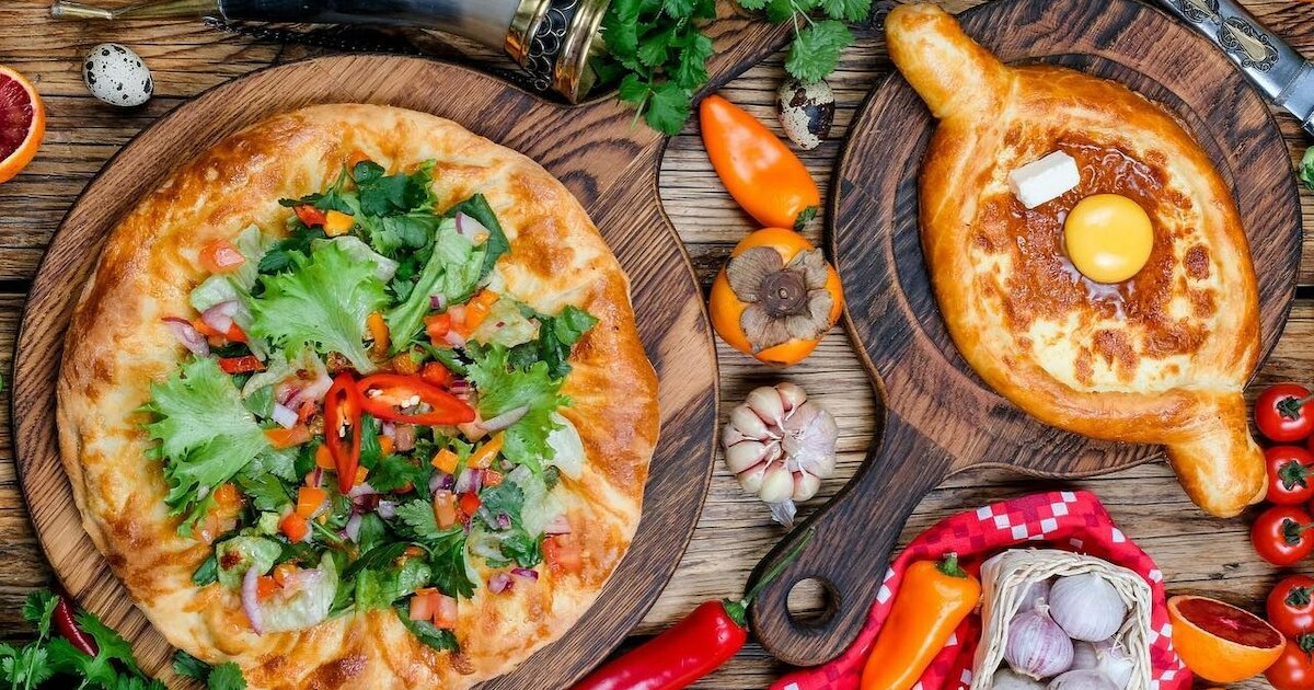 Фон для презентации грузинская кухня