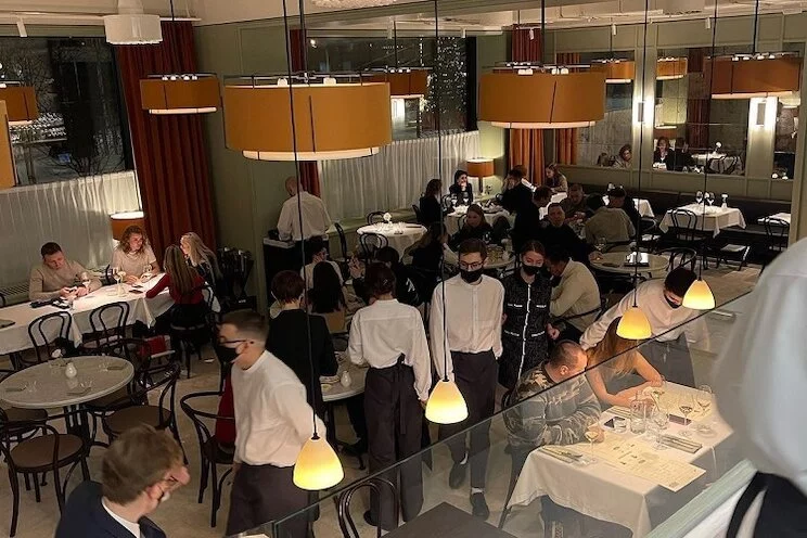 Ресторан Frantsuza Bistrot, фото пользователя Instagram @blinov_duoband