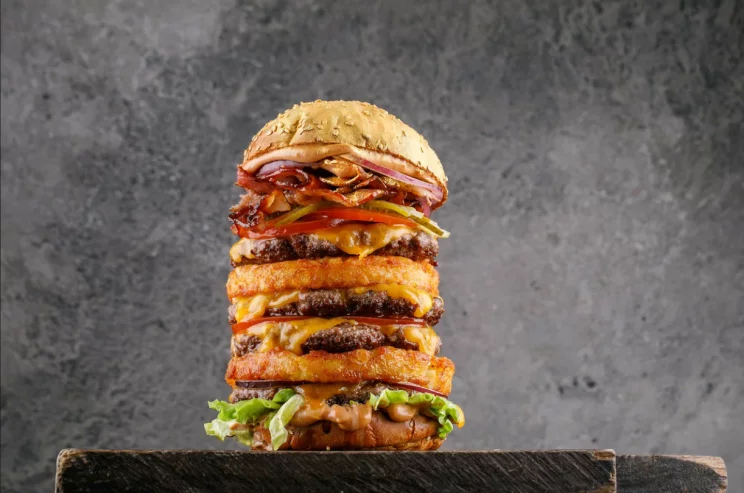 Big Gold Burger, 1400 ₽.
