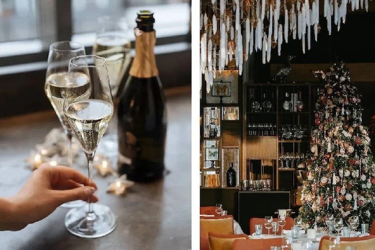 Шампанское в Social Club и новогодняя атмосфера в Il Lago