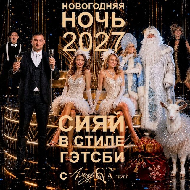 банкетный зал «Amulet», Новогодняя Ночь 2027