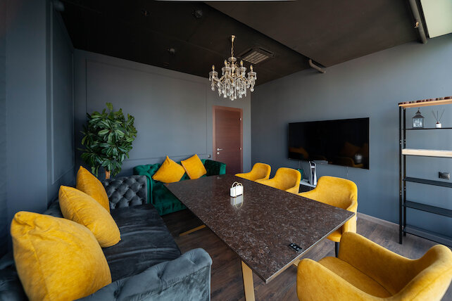 кальянная «Vysota 57 Lounge Restaurant», VIP комнаты в Высота57