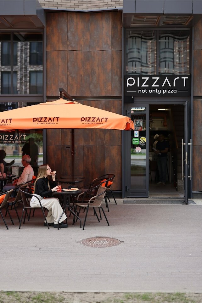 кафе «Artelli Pizzart», Летняя веранда