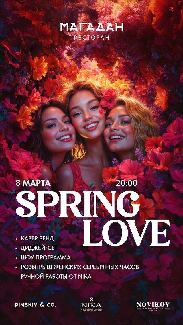 ресторан «Магадан», Spring Love в ресторане «Магадан»