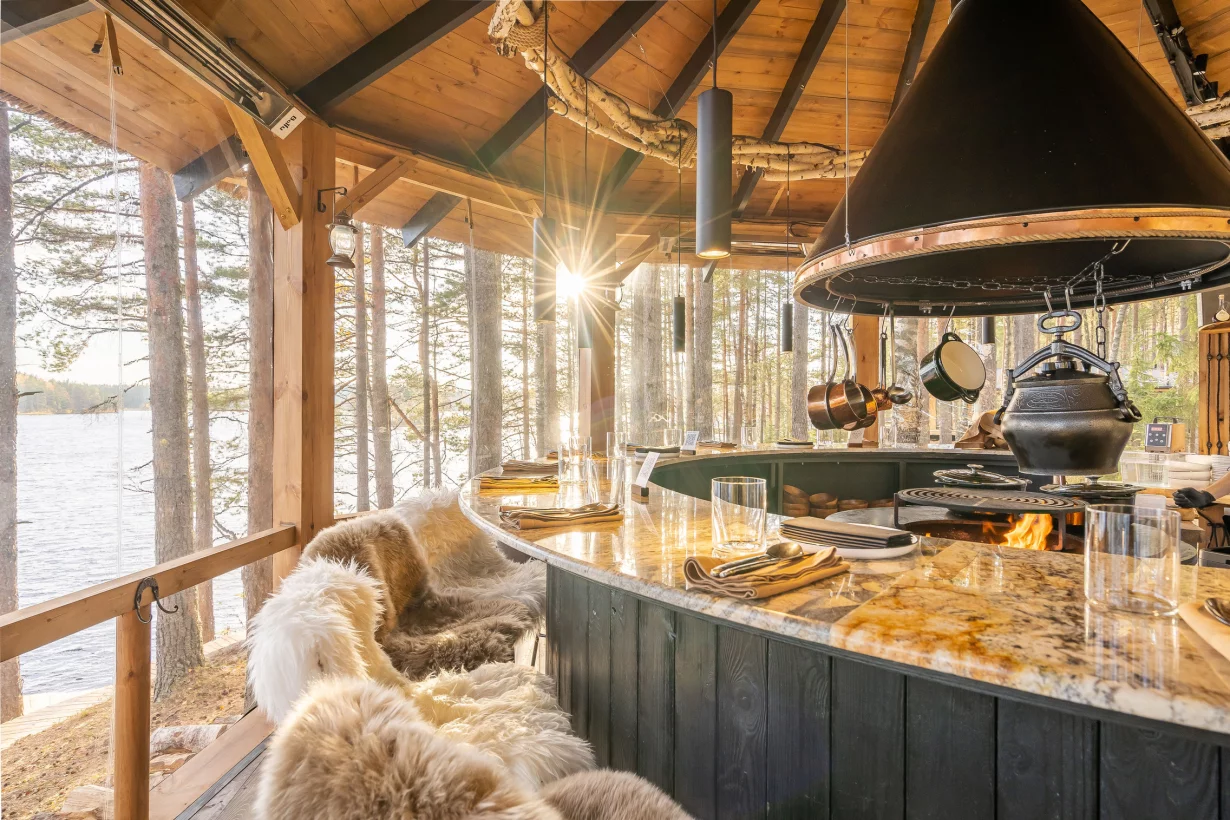 Special Menu в панорамной беседке Chef's Table