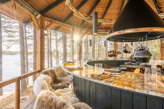 ресторан «Hvoy», Special Menu в панорамной беседке Chef's Table