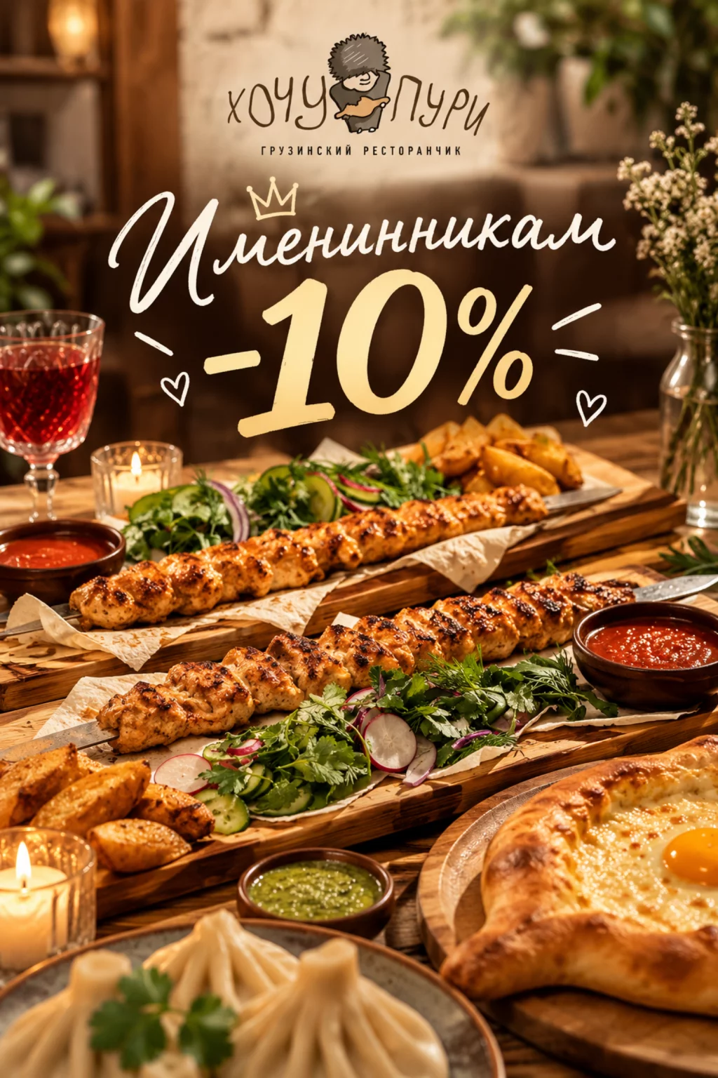 День рождения со вкусом Грузии