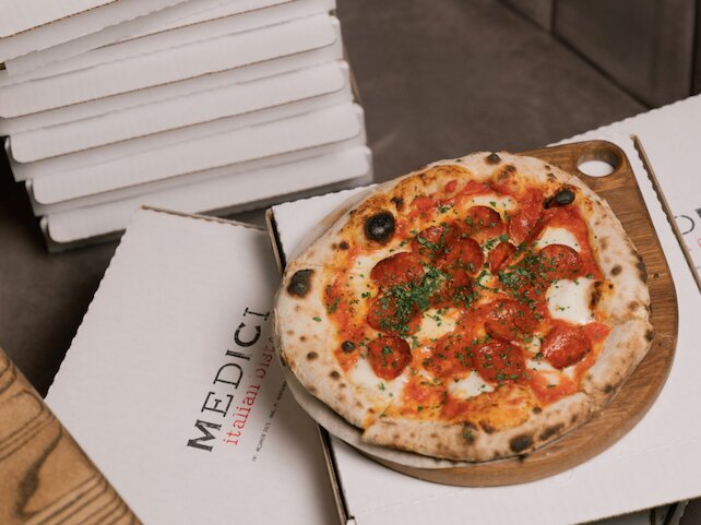 ресторан «Medici», Medici у вас дома! 🍕