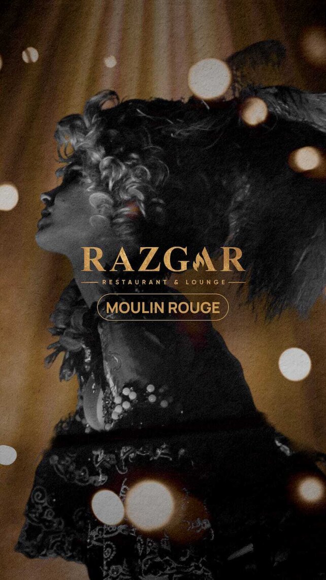 ресторан «Razgar», Шоу в стиле Moulin Rouge