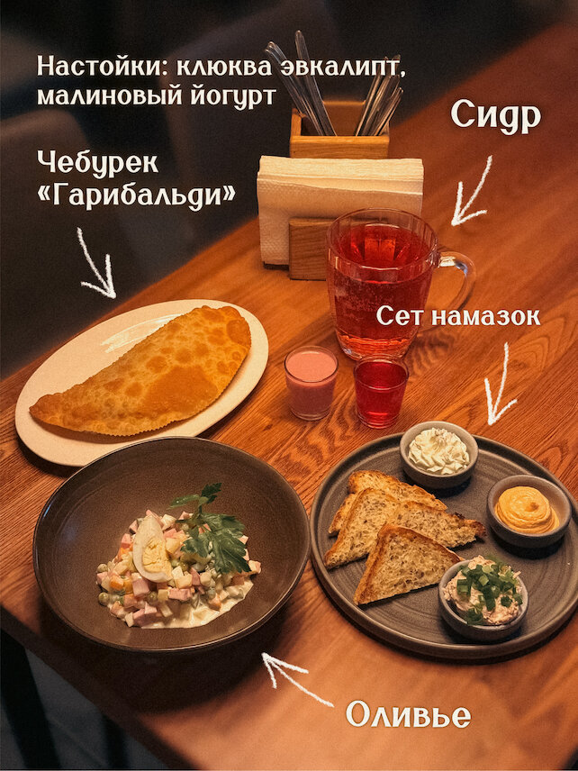рюмочная «Брюзга», Беспроигрышные сеты от Брюзги