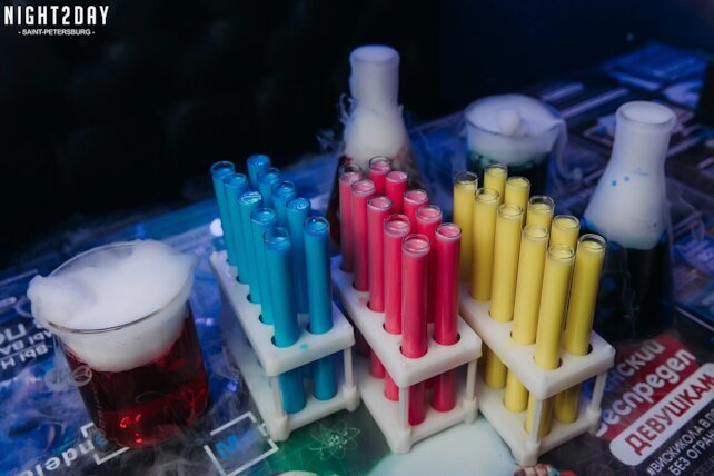клуб «Neon Bar», Разнообразие коктейлей
