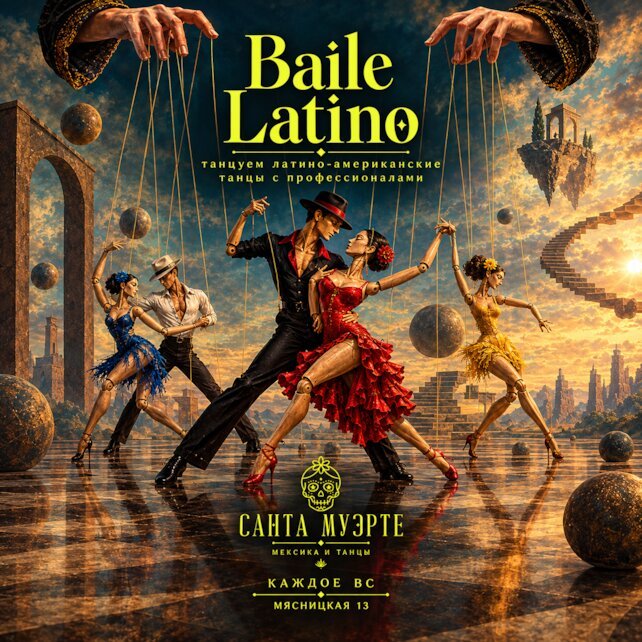 бар «Санта Муэрте», Baile Latino