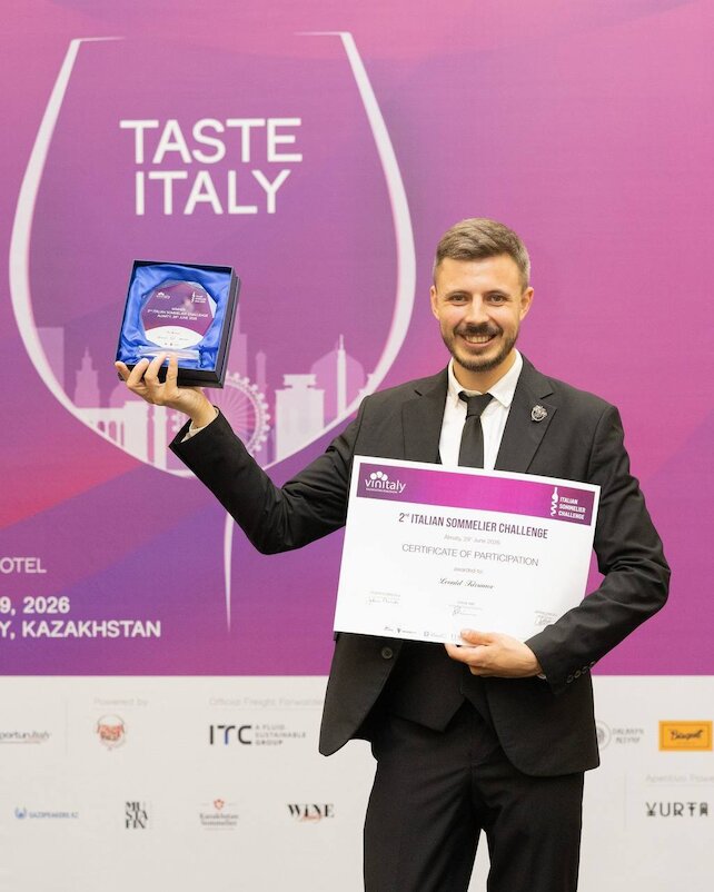 ресторан &laquo;La Vue&raquo;, Шеф-сомелье ресторана La Vue Леонид Кирсанов победил в Italian Sommelier Challenge