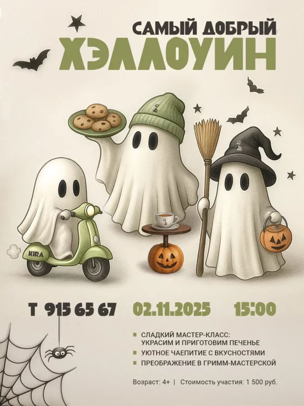 Самый добрый Хэллоуин в ресторане Kira