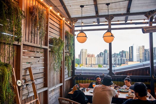 ресторан «Вкусновица», Терраса открыта