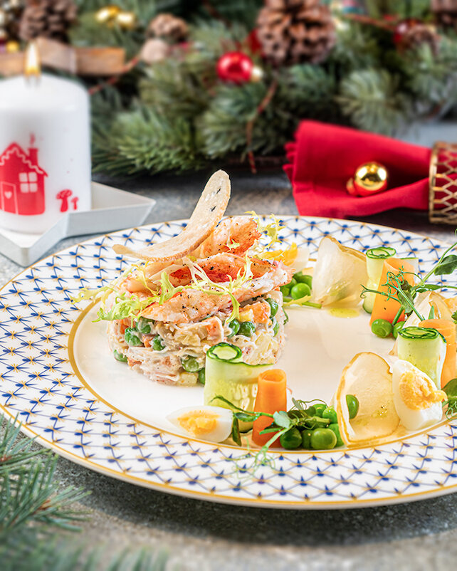 бар «Oriental Cocktail Bar & Restaurant», Новый год в ресторане русской кухни