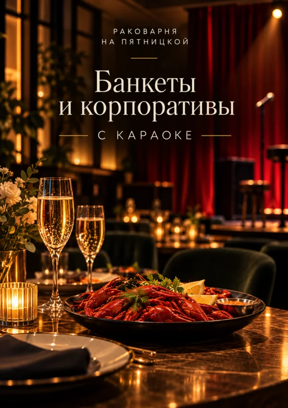 Корпоративы и банкеты на Пятницкой