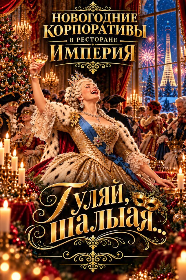 ресторан «Империя», Новогодние корпоративы