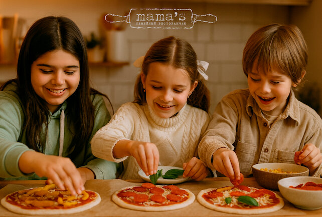 ресторан «Mama's», Семейные мастер-классы