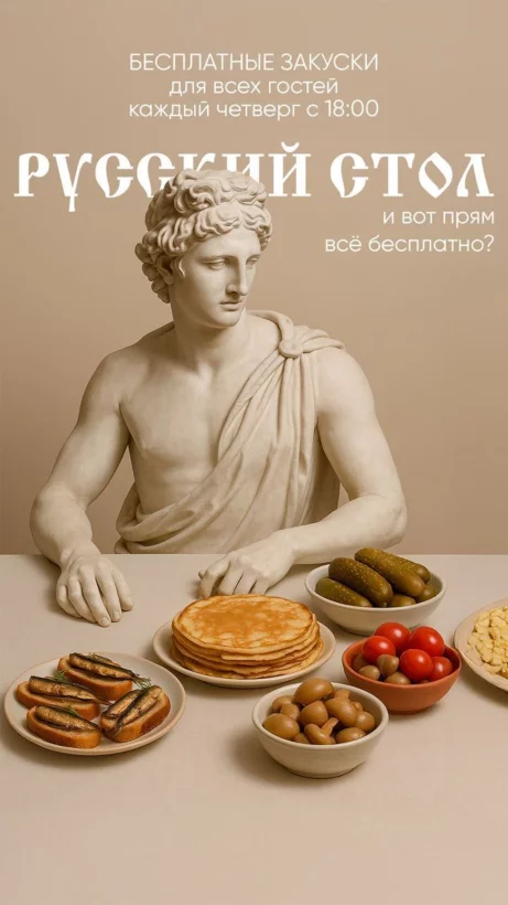 Русский стол по четвергам