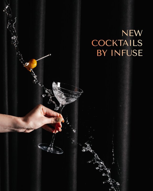 бар «Infuse», Новая коктейльная карта