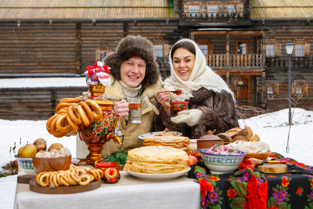 ресторан «Сыроварня», Масленица