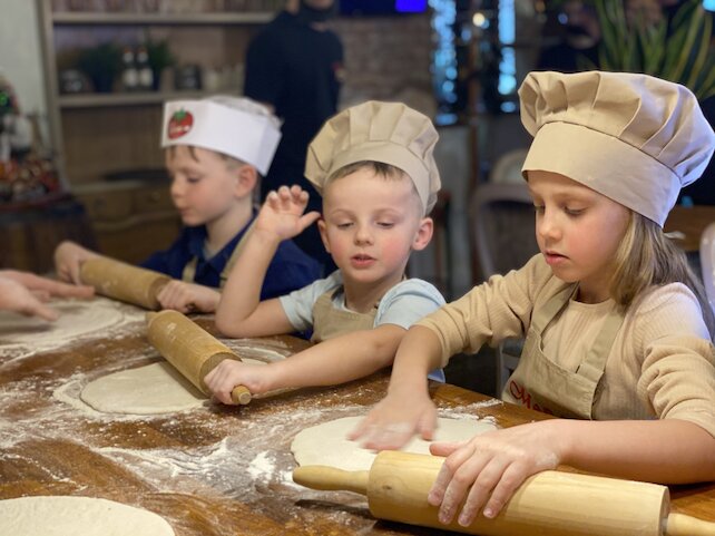 ресторан «Mario Trattoria», Детский мастер-класс