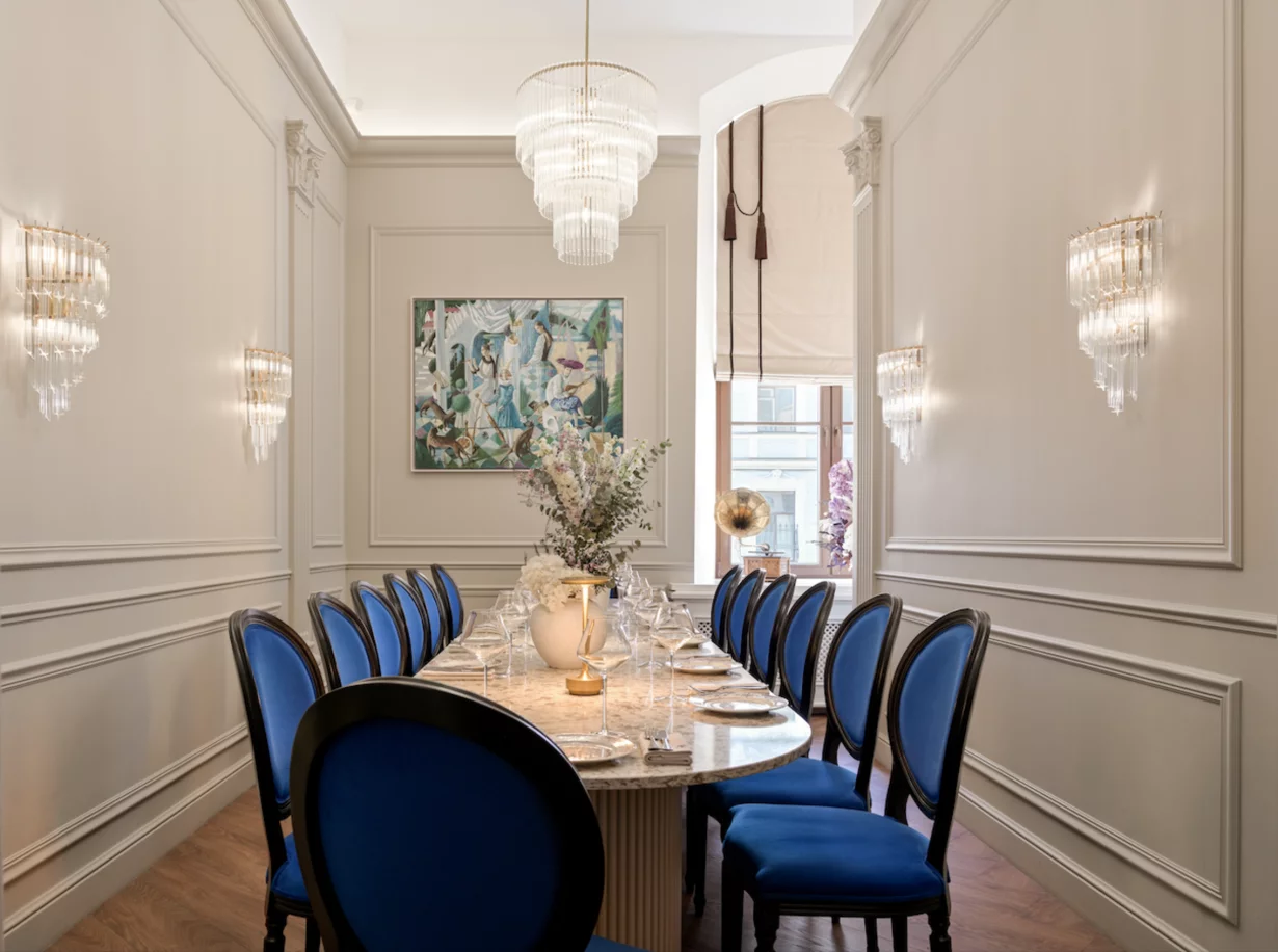 Лекция-дегустация «Петербург и шампанское» в бутик-ресторане Academia BAR Shuvaloff