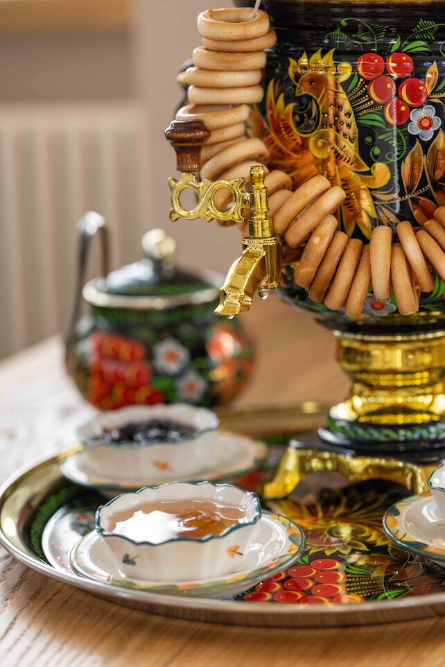 ресторан «Есения», Чаепития в Есении из самовара