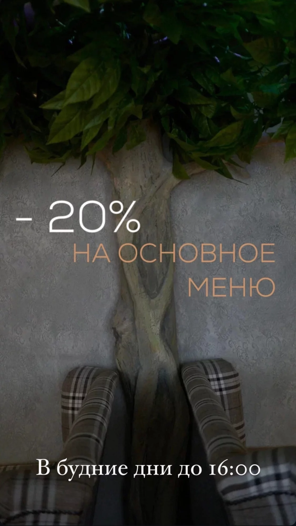 -20% на Обеденное время