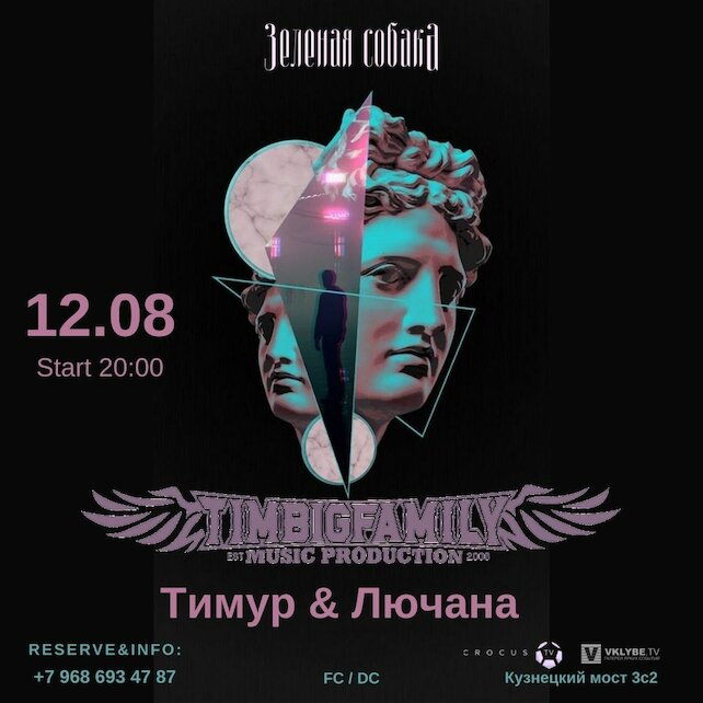 бар «Зеленая собака», Выступление Timbigfamily в баре