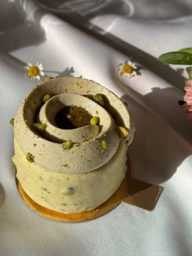 Новинка - очень фисташковый десерт