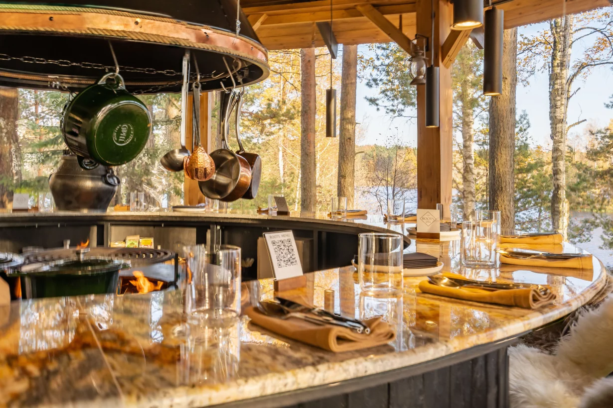 Special Menu в панорамной беседке Chef's Table