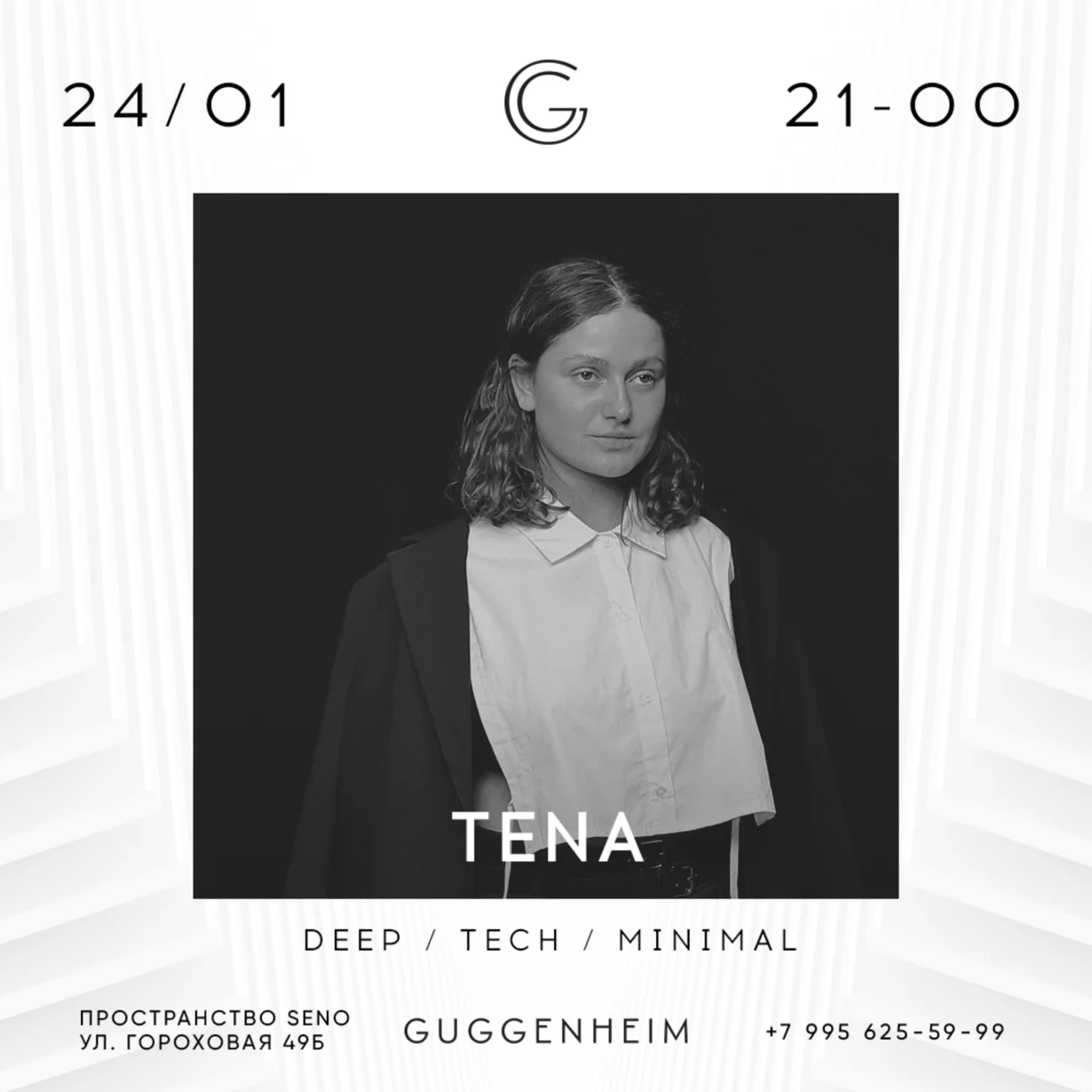 Dj Tena (21:00-00:00)