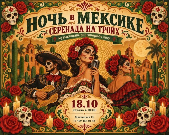 бар &laquo;Санта Муэрте&raquo;, Серенада на троих