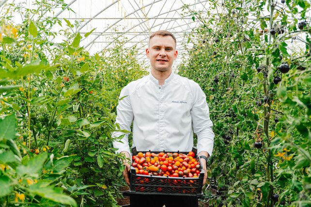 ресторан «Гастродача Вселуг», Когда шеф-повар точно знает, откуда продукты на его кухне
