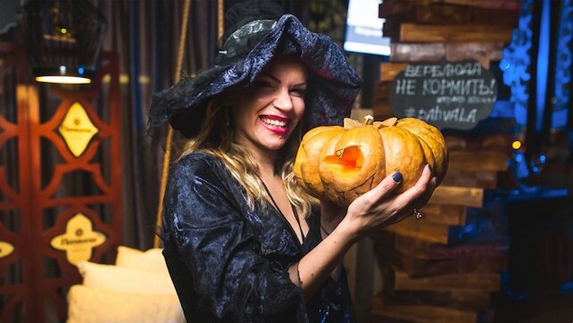 ресторан «Чайхана Пахвала & Вкусновица», Хэллоуин