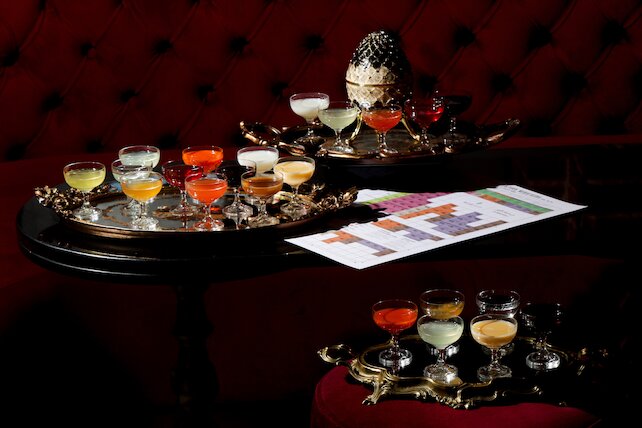 бар «Mendeleev Bar & Music», Собственная коллекция из 117 настоек