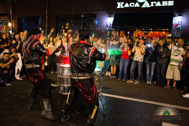 ресторан «Casa Agave», Латиноамериканские вечеринки Open Air