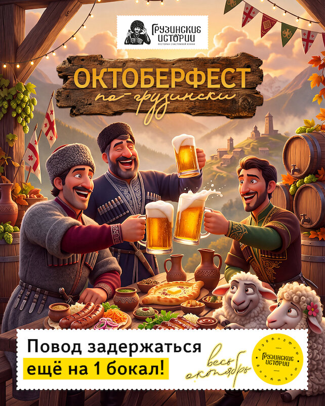 ресторан «Грузинские истории», Октоберфест по-грузински