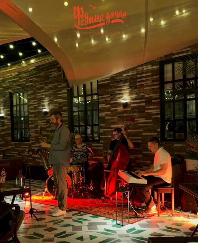 ресторан «Федина дача», Jazz под открытым небом